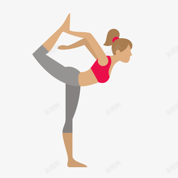 卡通锻炼身体的女性人物png免抠素材_88icon https://88icon.com 人物设计 卡通 扁平化 瑜伽 紧身裤美女 运动 锻炼