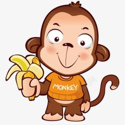 吃香蕉吃香蕉的猴子高清图片