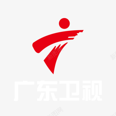 圆点广东卫视logo标志图标图标