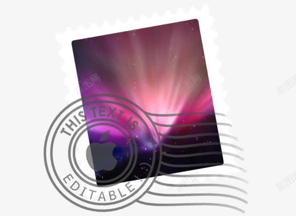 邮票和邮戳PSD分层psd免抠素材_88icon https://88icon.com 苹果 邮戳 邮票