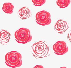 无缝拼接底纹水彩玫瑰花朵无缝背景高清图片