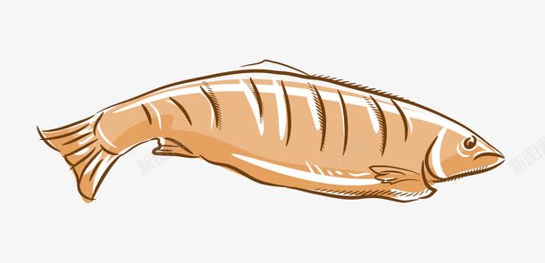 美味的小鱼手绘图png免抠素材_88icon https://88icon.com 卡通 小鱼 手绘图 海鲜 美味的 美食 食物 鱼肉
