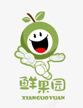 果园logo设计鲜果园标志图标图标