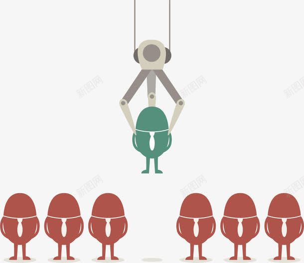 夹娃娃机矢量图ai免抠素材_88icon https://88icon.com 人物 抓娃娃机 机器人 机械手臂 选择 矢量图