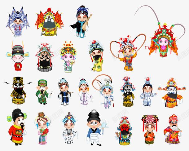 京剧psd免抠素材_88icon https://88icon.com 京剧人物 京剧头饰 传统 古典 唱戏 戏子 戏曲 戏班子