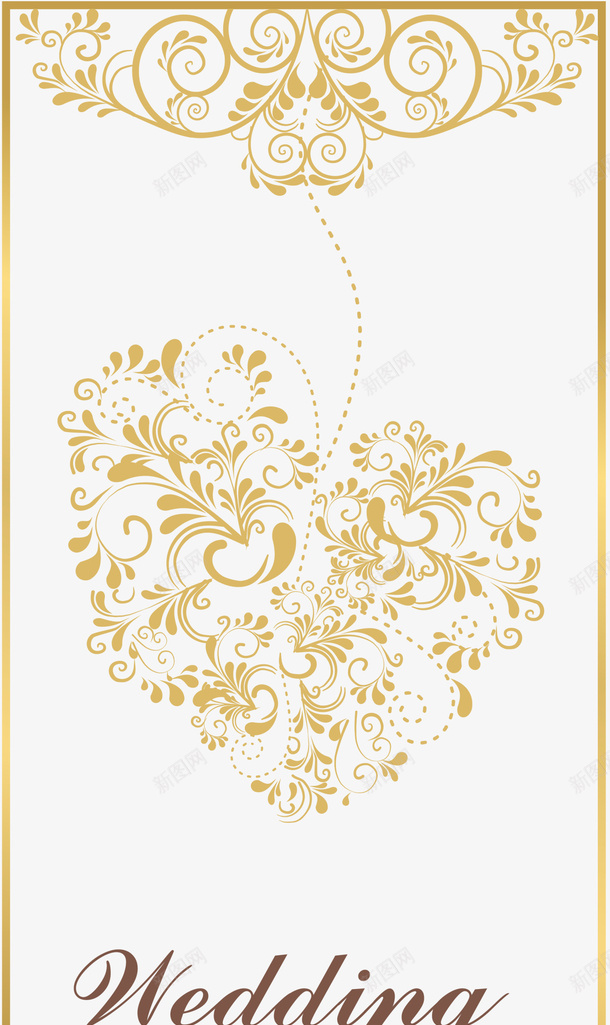 婚礼黄色花纹爱心png免抠素材_88icon https://88icon.com wedding 婚礼 爱情 结婚 花纹爱心 黄色爱心