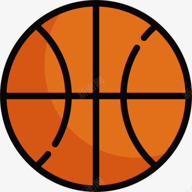 人物运动体育篮球图标图标