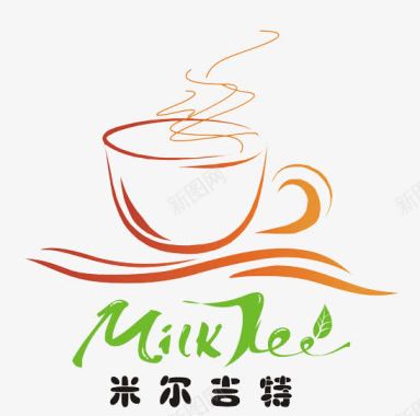 海报激情夏日奶茶logo图标图标