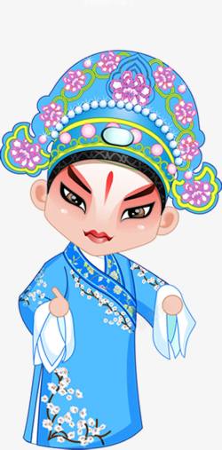 彩色脸谱招聘素材