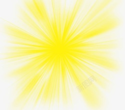 黄色散射光线素材