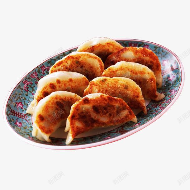 煎饺子png免抠素材_88icon https://88icon.com 中国特色美食 煎饺子 饺子