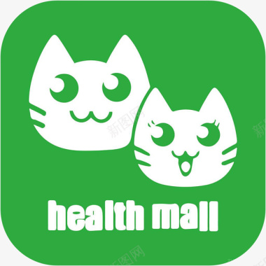 手机运动手机健康猫健美app图标图标
