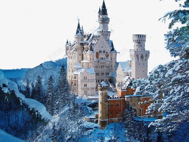 德国的新天鹅城堡png免抠素材_88icon https://88icon.com 各地名著 旅游风景照片 著名建筑