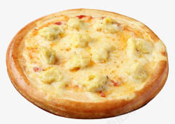 西餐主食美味榴莲芝士水果披萨高清图片