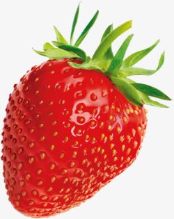 红色草莓新鲜可口素材