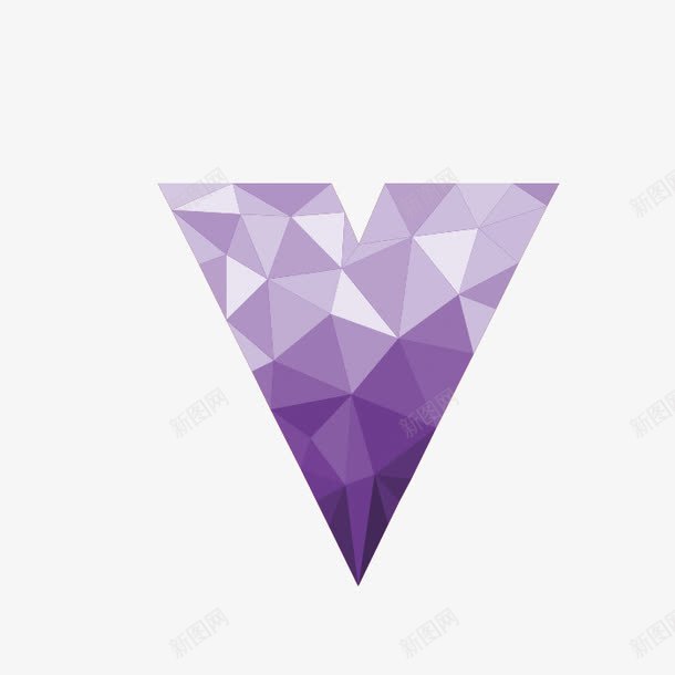 紫色钻石字母Vpng免抠素材_88icon https://88icon.com PNG图形 PNG装饰 卡通 字母 紫色 装饰 钻石