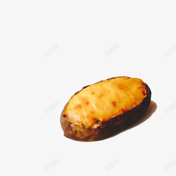 芝士焗番薯png免抠素材_88icon https://88icon.com 番薯 美食 芝士 西餐