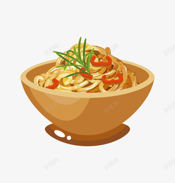 手绘卡通美食面条png免抠素材_88icon https://88icon.com 一碗面 一碗面插画 厨房 小麦 美味 美食 面条 面食 食物