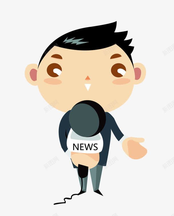 卡通小主持人png免抠素材_88icon https://88icon.com 卡通 小主持人 少儿培训 广告设计