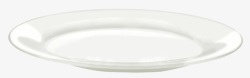 白色陶瓷白色干净陶瓷盘子高清图片