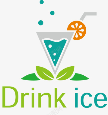 饮品中式餐饮logo矢量图图标图标