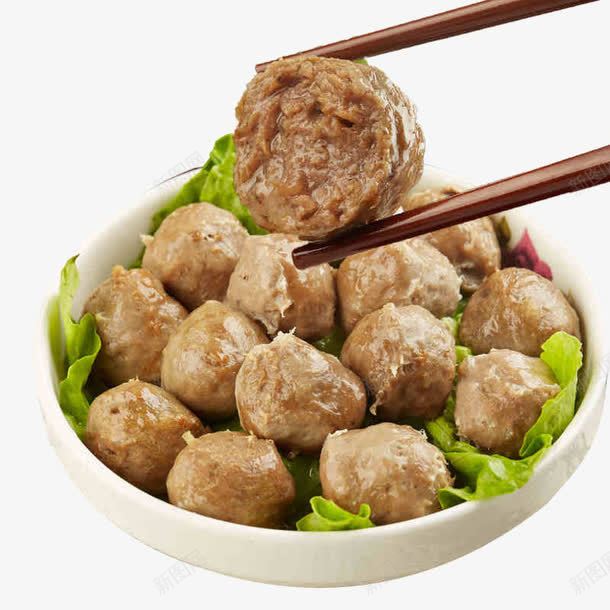 筷子夹牛肉丸png免抠素材_88icon https://88icon.com 产品实物 汕头 潮汕 牛丸 牛肉丸 美味 美食 食物