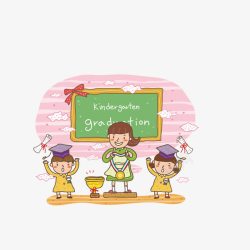 毕业典礼颁奖素材