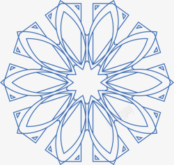 简约几何边框纹理矢量图素材