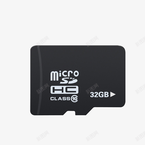 micro32GB内存卡png免抠素材_88icon https://88icon.com 32GB内存卡 32G内存卡 micro卡 手机存储卡 高速读写 黑色白色