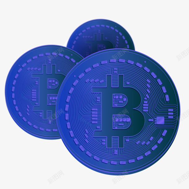 蓝色科技比特币矢量图ai免抠素材_88icon https://88icon.com 商业 数字货币 比特币 科技 网络金融 蓝色科技 虚拟币 虚拟资产 货币 金融 矢量图