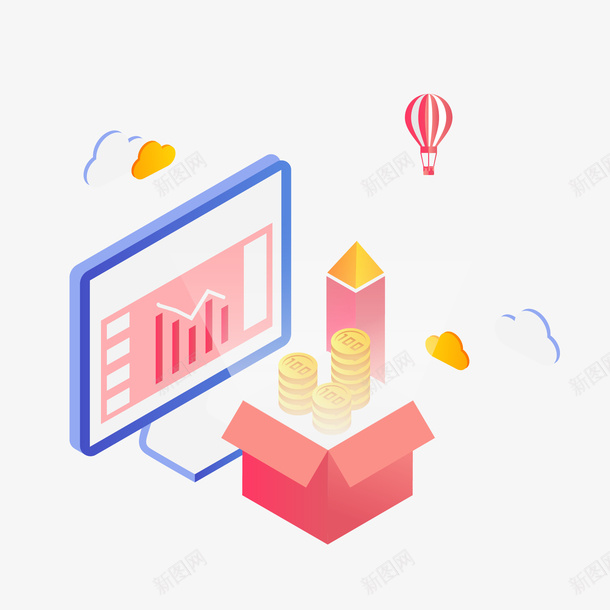 扁平化25D智能数据金币场景矢量图eps免抠素材_88icon https://88icon.com 25D 云朵 免抠图PNG 场景 扁平化 扁平化25D智能数据金币场景免抠图PNG免费下载 数据 智能 热气球 电脑 箱子 金币 矢量图