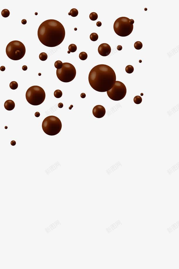 巧克力豆png免抠素材_88icon https://88icon.com 咖啡色都 巧克力 巧克力豆 巧克力豆矢量图