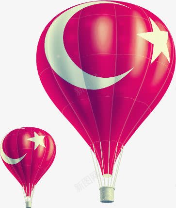 土耳其热气球png免抠素材_88icon https://88icon.com 创意热气球 土耳其热气球 热气球