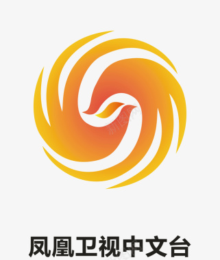 手机电视图标凤凰卫视中文台logo图标图标