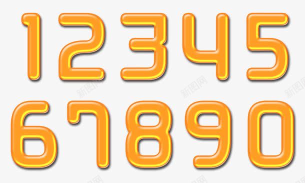 数字艺术字发光立体字png免抠素材_88icon https://88icon.com 发光字 数字 立体字 艺术字