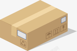 包装纸盒卡纸瓦楞纸包装矢量图素材