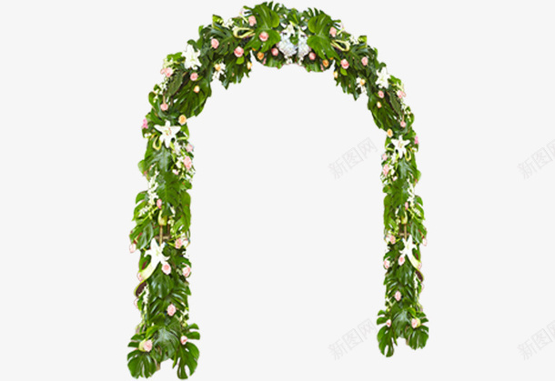 婚礼花卉拱门png免抠素材_88icon https://88icon.com 主题婚礼 免抠 婚礼喷绘 婚礼场地布置 结婚庆典