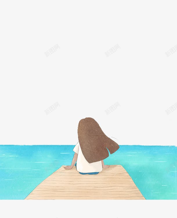 海边孤单的背影png免抠素材_88icon https://88icon.com 一个人 一人 女人背坐 孤单背影 孤独感 孤独的背影 寂寞 背影 面朝大海