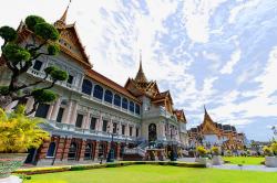 金边皇宫景点美丽的曼谷大皇宫高清图片
