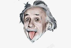 物理学搞怪爱因斯坦高清图片