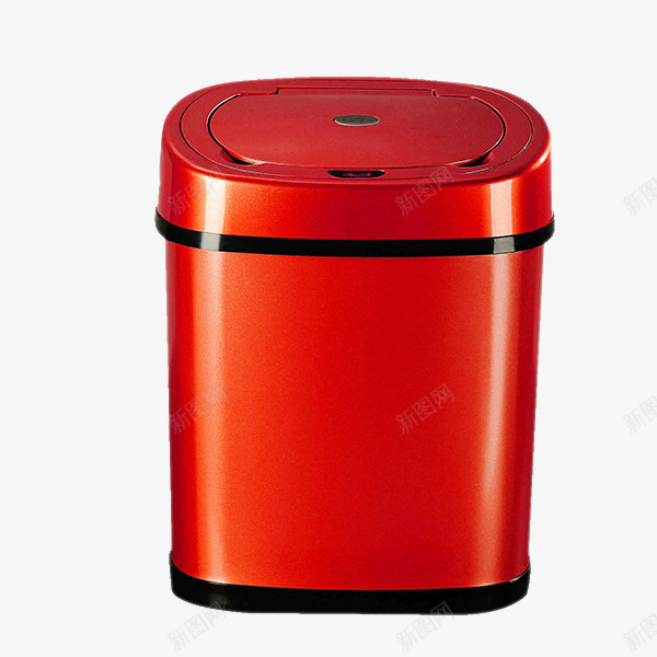 红色的智能垃圾桶png免抠素材_88icon https://88icon.com 垃圾桶 家居 红色 红色的垃圾桶 红色的智能垃圾桶