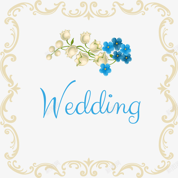 婚礼邀请函花朵装饰png免抠素材_88icon https://88icon.com wedding 多彩花朵 婚礼邀请函 花朵装饰 花纹边框 金色花纹