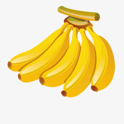 美味香蕉矢量图素材