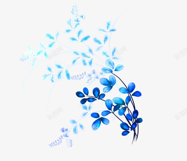 青花瓷花朵图案png免抠素材_88icon https://88icon.com 卡通花朵 日式花朵图案 植物花朵 花卉