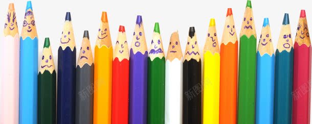 彩色铅笔png免抠素材_88icon https://88icon.com 书写 学习用品 彩笔 画笔