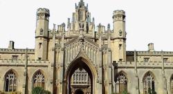 英国剑桥大学的古典建筑素材