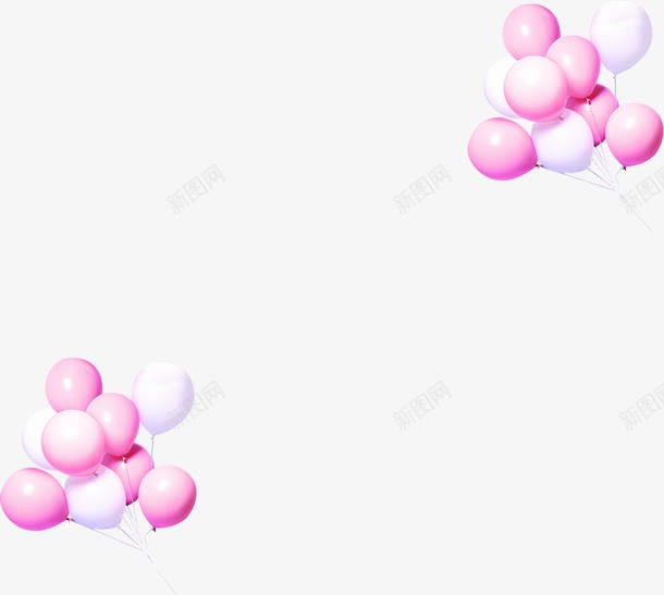 甜美粉色卡通气球可爱png免抠素材_88icon https://88icon.com 卡通 可爱 气球 甜美 粉色