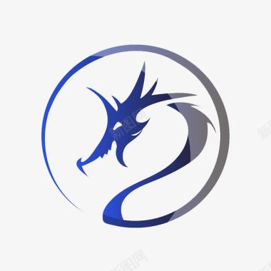 喜得龙logo卡通龙的图标logo图标