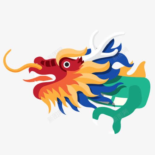 中国龙png免抠素材_88icon https://88icon.com 彩色龙 文化 舞龙 龙 龙头