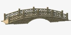 木质拱桥素材